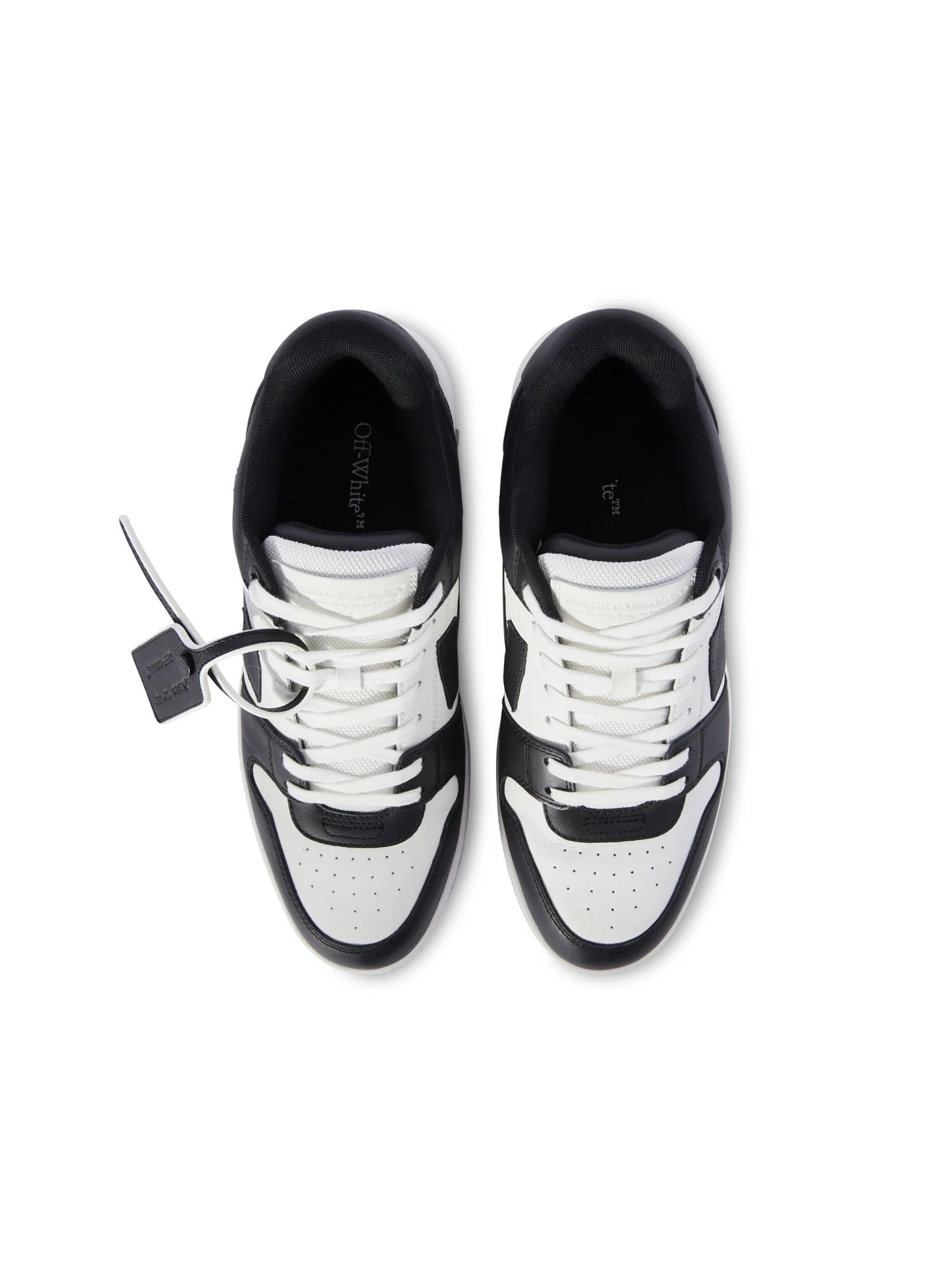 "Off" Sneaker Black/White