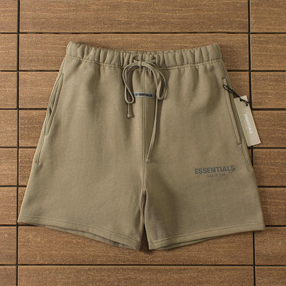 "Essence" Shorts Brown