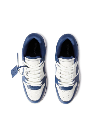 "Off" Sneaker Blue/White