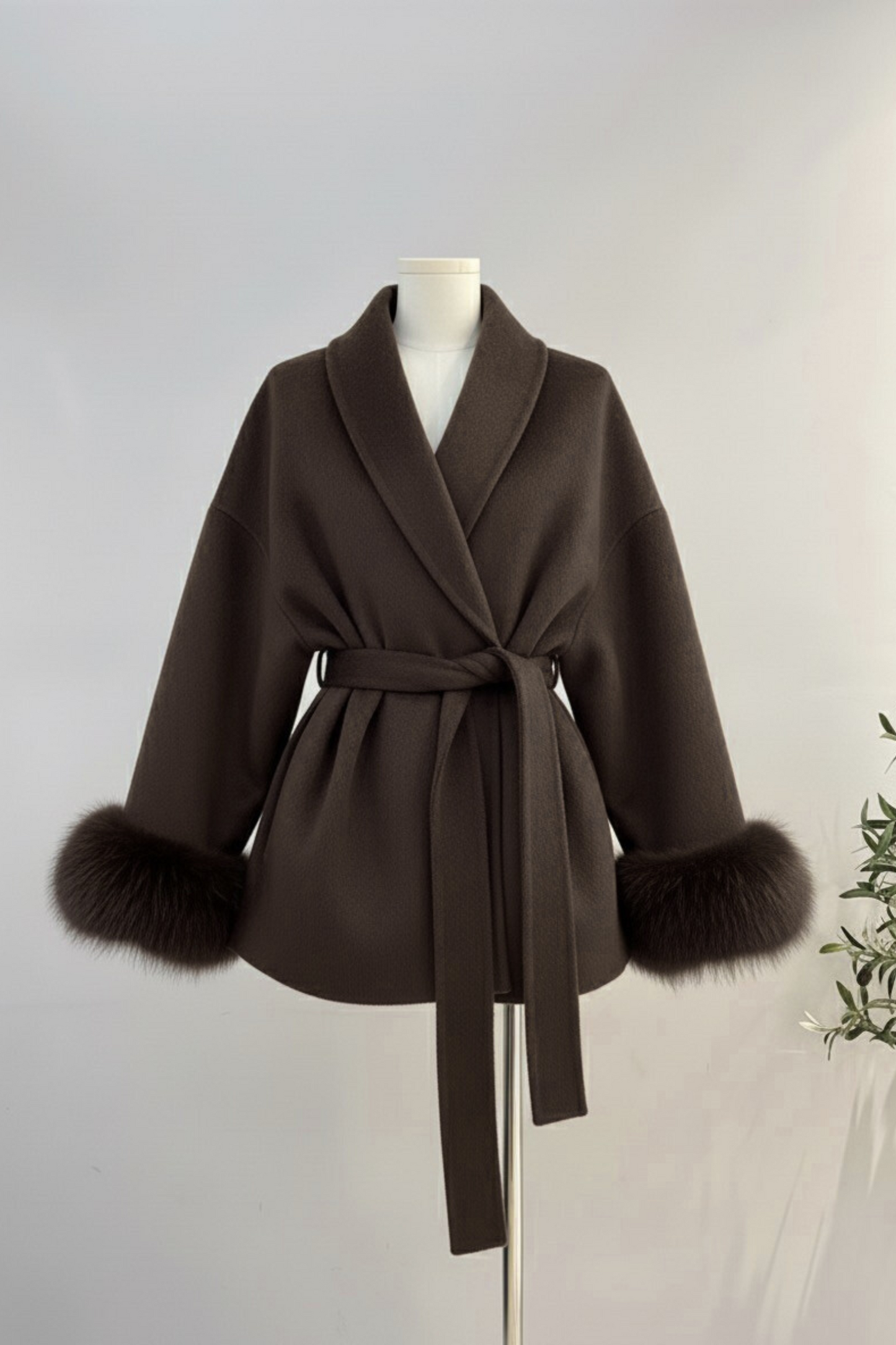 KATE – PREMIUM MANTEL MIT ECHTFELL