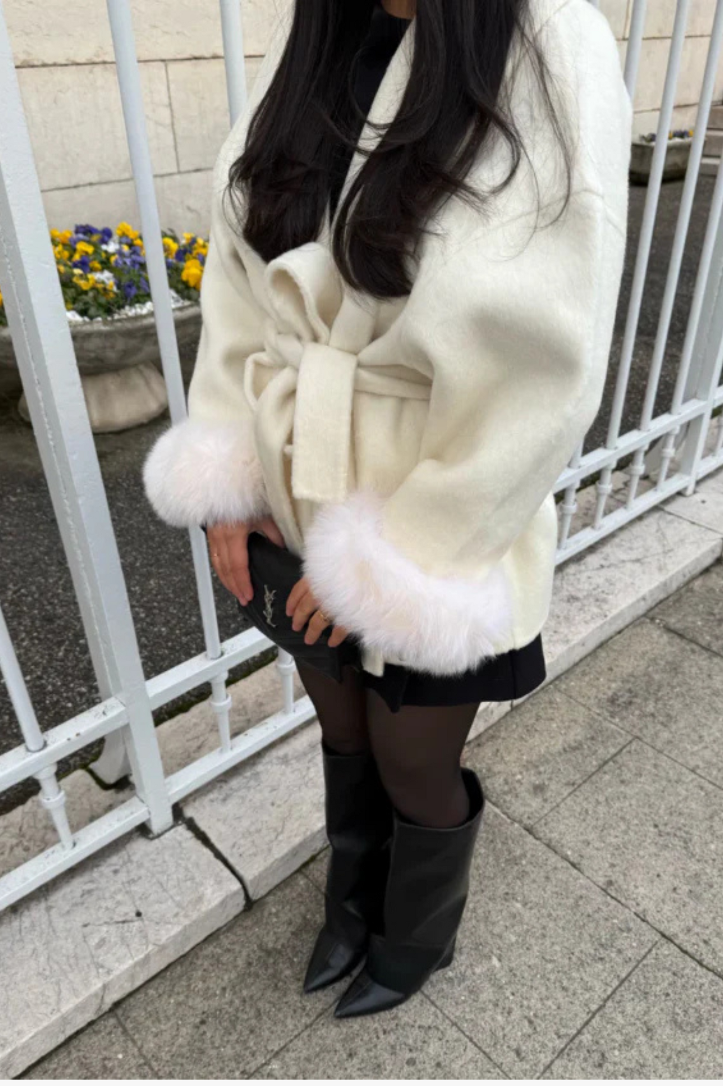 KATE – PREMIUM MANTEL MIT ECHTFELL