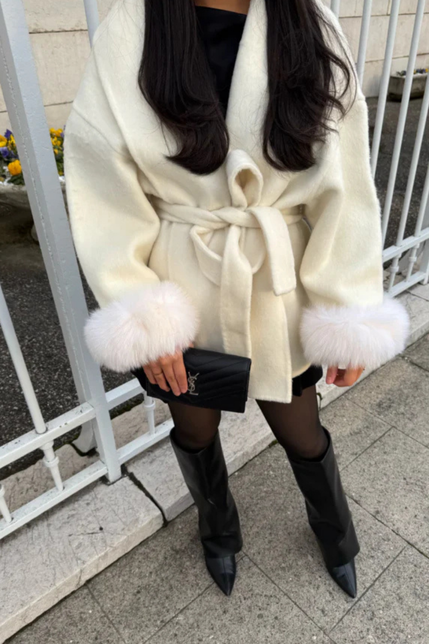 KATE – PREMIUM MANTEL MIT ECHTFELL