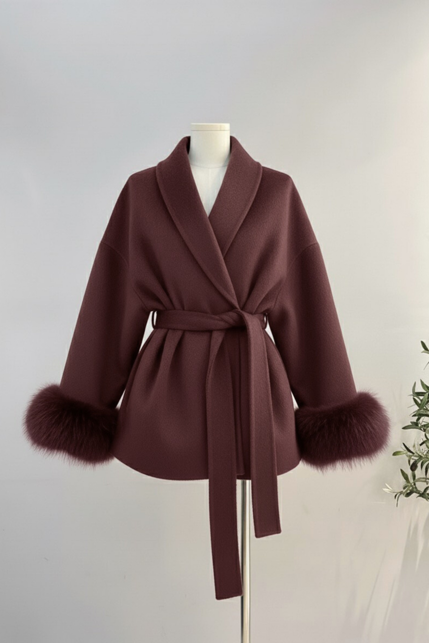 KATE – PREMIUM MANTEL MIT ECHTFELL