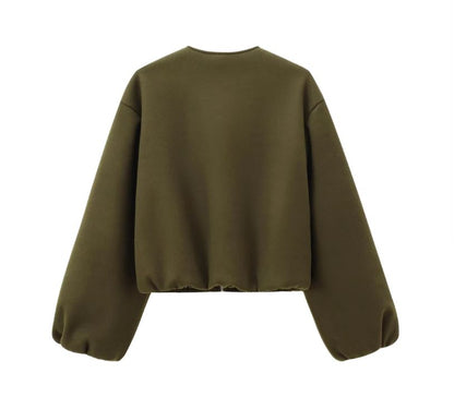 Virale Cropped Bomberjacke