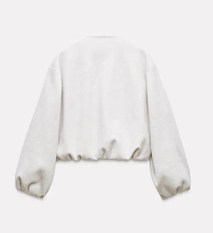 Virale Cropped Bomberjacke